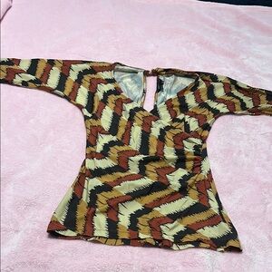 Vintage Faux Wrap BCBG Max Azria Top